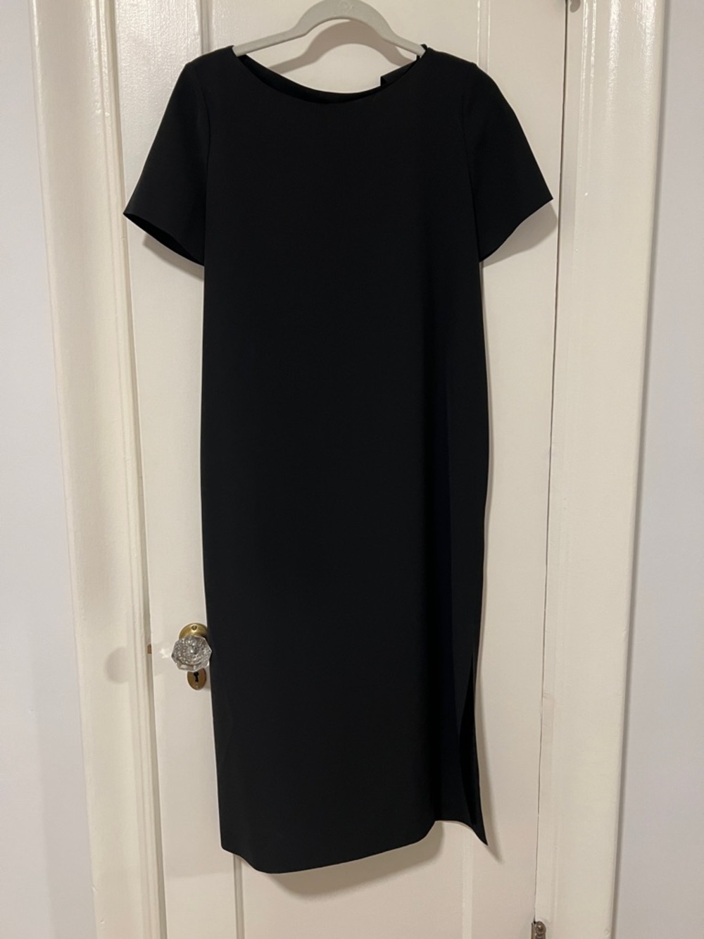 COS Black Midi Shift Dress